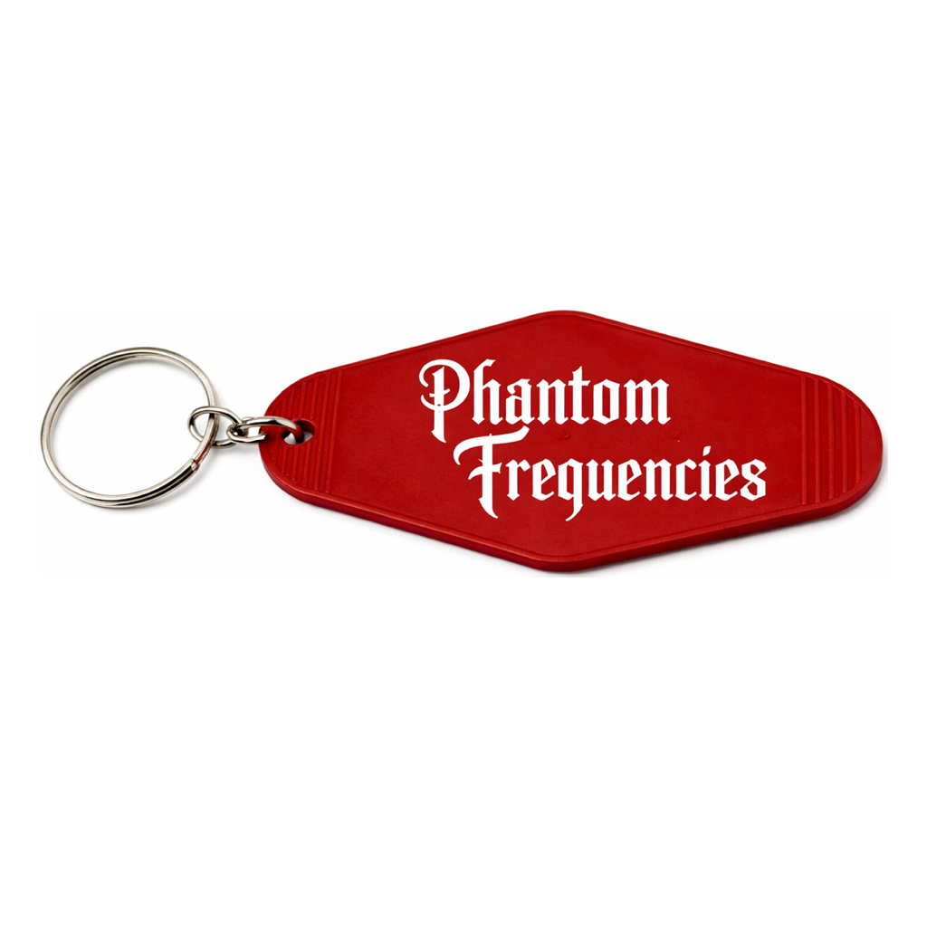 Phantom Frequencies Keychain - Red