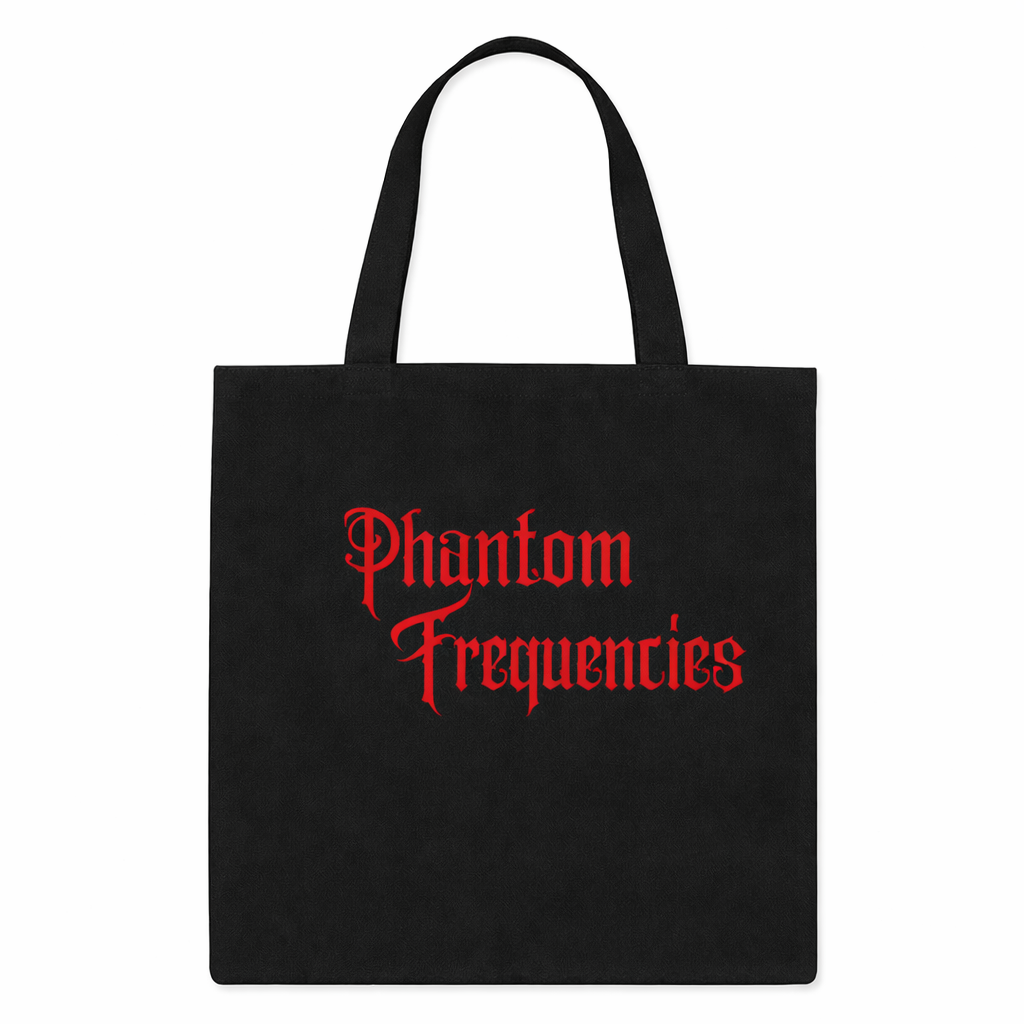 Phantom Frequencies Tote Bag - Black