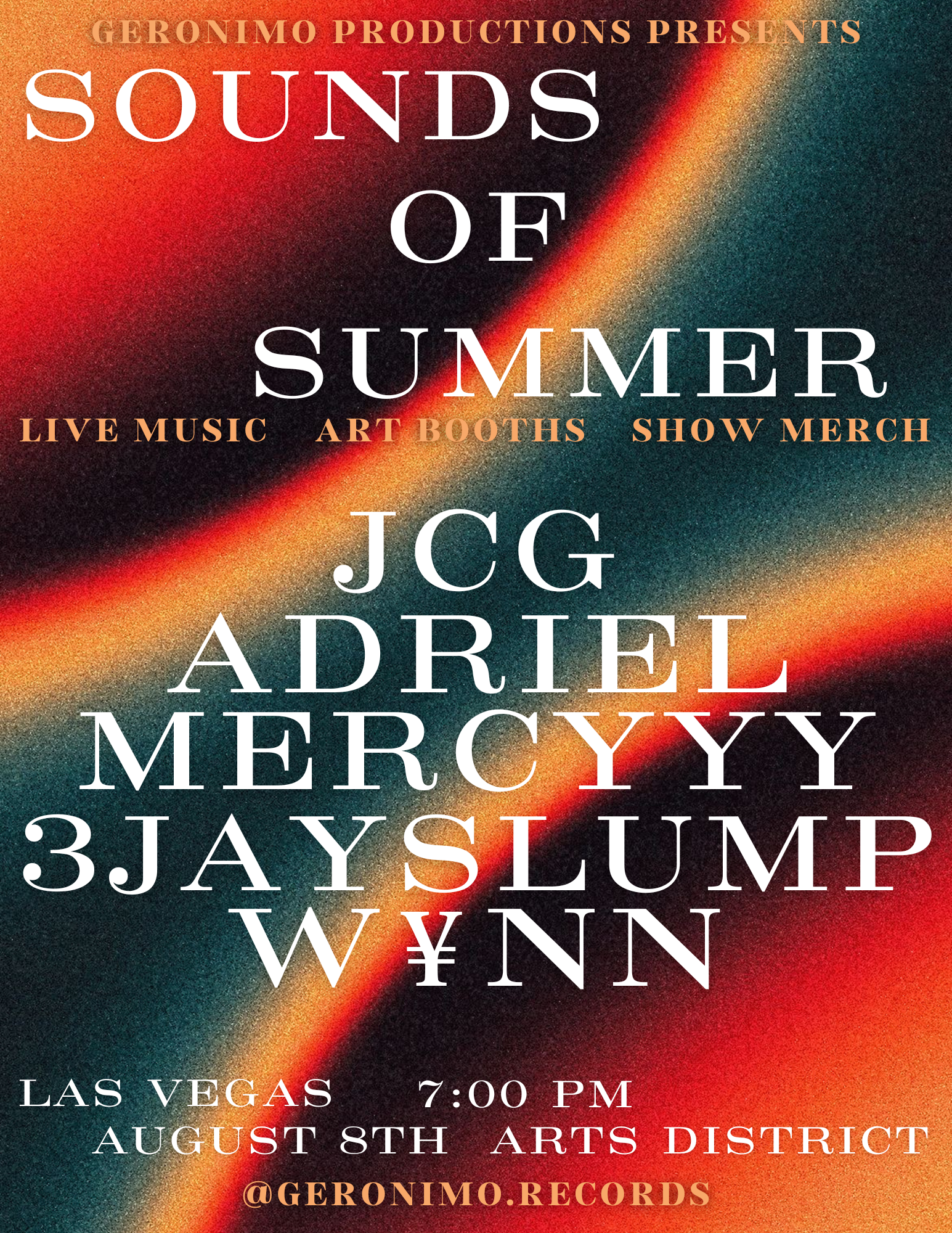 Sounds of Summer Poster